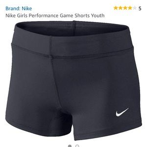 GIRLS NIKE GAME PERFORMANCE SHORTS